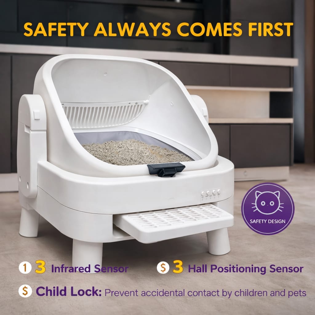 self cleaning cat litter box